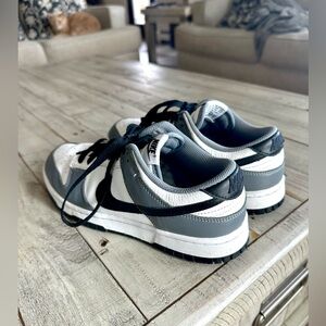 Nike low dunks, custom made, worn 2-3 times, men’s 7.5 women’s 9